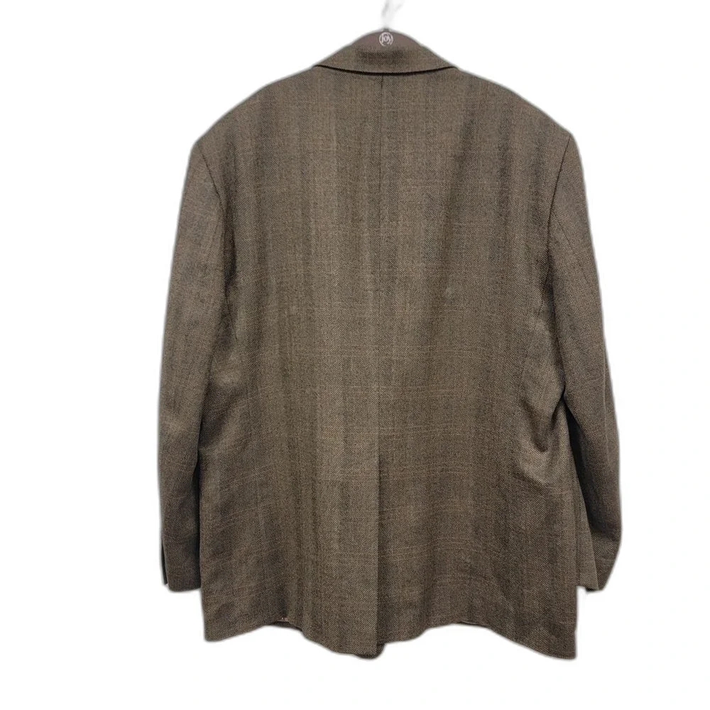 Ralph Lauren Lambswool 2 Button Blazer Herringbone 48R